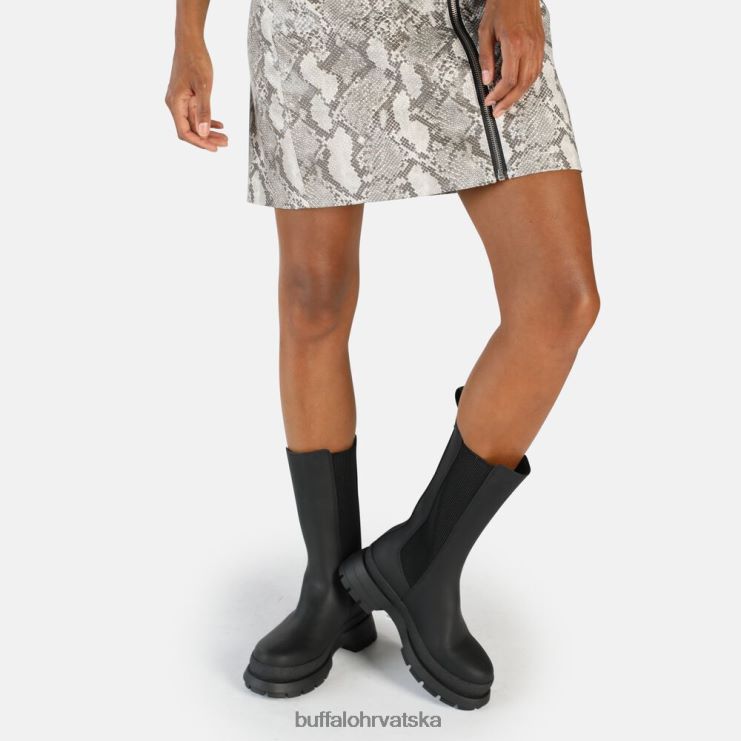 crno Buffalo sveja ankle-boot vegan |čizme TDD6T825